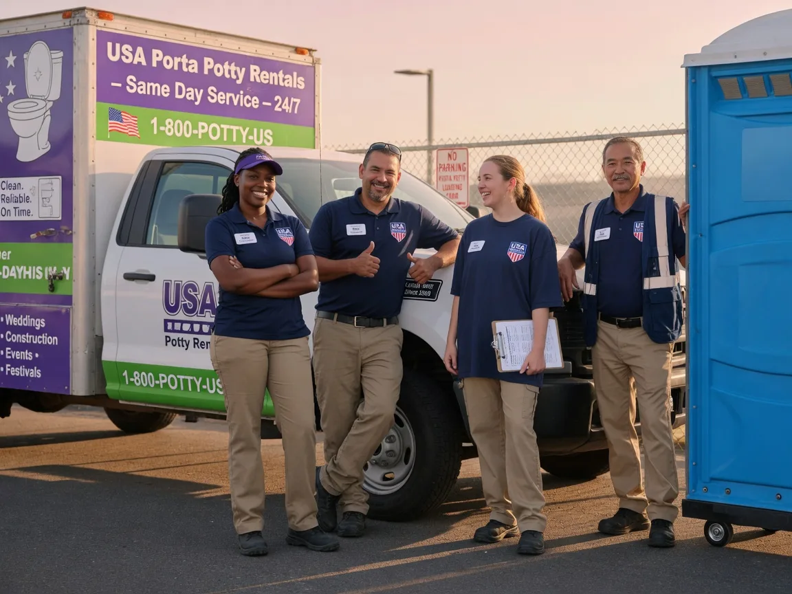 Porta Potty Rental company in Black Oak, AR